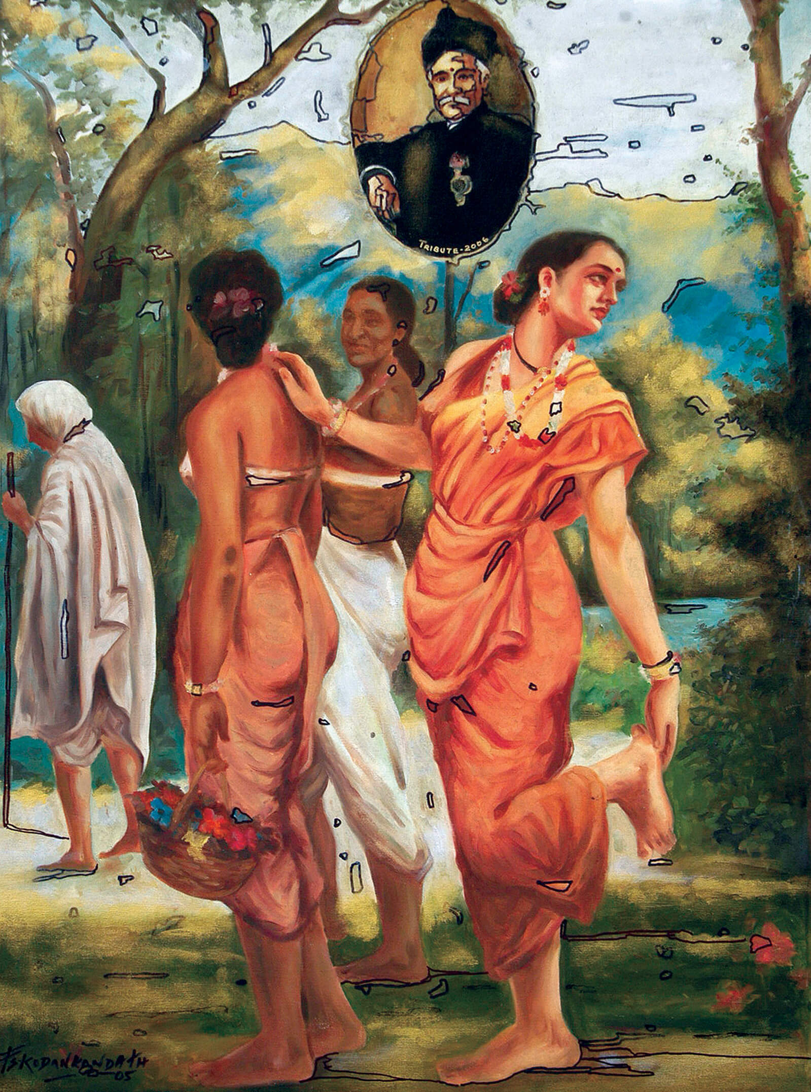 Tribute to Raja Ravi Varma